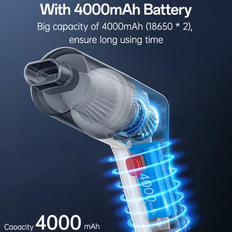 Yesido VC10 Car Portable Handheld Vacuum Cleaner(White) - Vacuum Cleaner by Yesido | Online Shopping UK | buy2fix