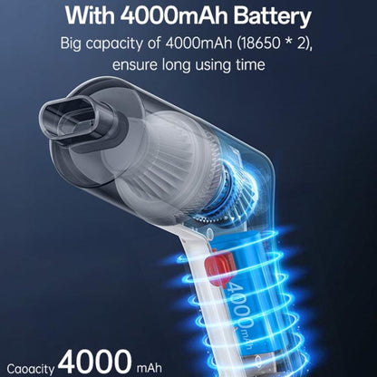 Yesido VC10 Car Portable Handheld Vacuum Cleaner(White) - Vacuum Cleaner by Yesido | Online Shopping UK | buy2fix