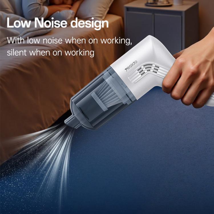 Yesido VC10 Car Portable Handheld Vacuum Cleaner(White) - Vacuum Cleaner by Yesido | Online Shopping UK | buy2fix