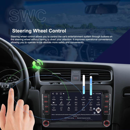 For Volkswagen Android 15 7 inch Horizontal Screen Car Player Car Central Control Navigation, Specification:Standard - Car MP3 & MP4 & MP5 by buy2fix | Online Shopping UK | buy2fix