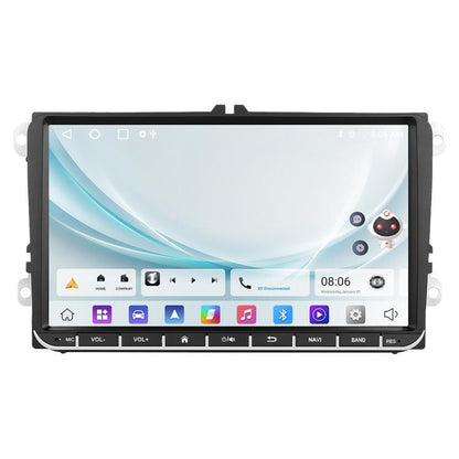 For Volkswagen Android 15 9 inch Screen Car Player Car Central Control Navigation, Specification:Standard+AHD+Microphone - Car MP3 & MP4 & MP5 by buy2fix | Online Shopping UK | buy2fix
