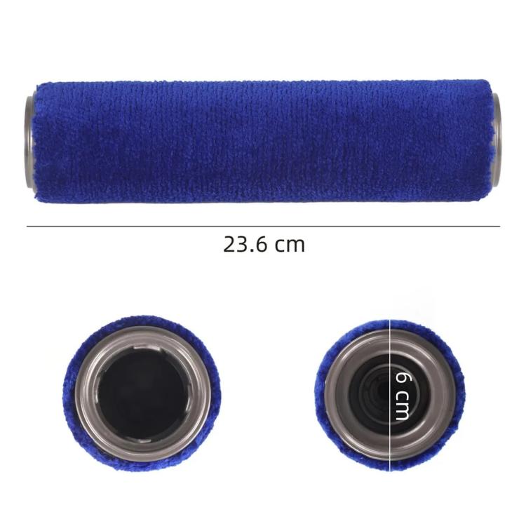 Vacuum Cleaner Cleaning Soft Velvet Roller Brush For Dyson V12(Blue) - For Dyson Accessories by buy2fix | Online Shopping UK | buy2fix