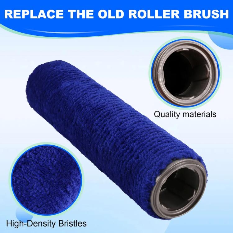 Vacuum Cleaner Cleaning Soft Velvet Roller Brush For Dyson V12(Blue) - For Dyson Accessories by buy2fix | Online Shopping UK | buy2fix