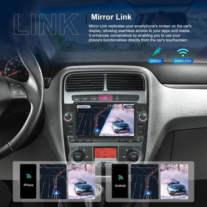 For Fiat Punto 2005-2009 Android 15 7 inch 4G+64G Car Central Control Audio Video Navigation, Specification:Standard+AHD+Microphone - Car MP3 & MP4 & MP5 by buy2fix | Online Shopping UK | buy2fix