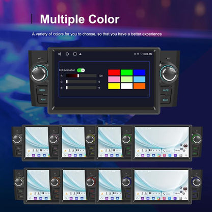 For Fiat Punto 2005-2009 Android 15 7 inch 4G+64G Car Central Control Audio Video Navigation, Specification:Standard+AHD+Microphone - Car MP3 & MP4 & MP5 by buy2fix | Online Shopping UK | buy2fix