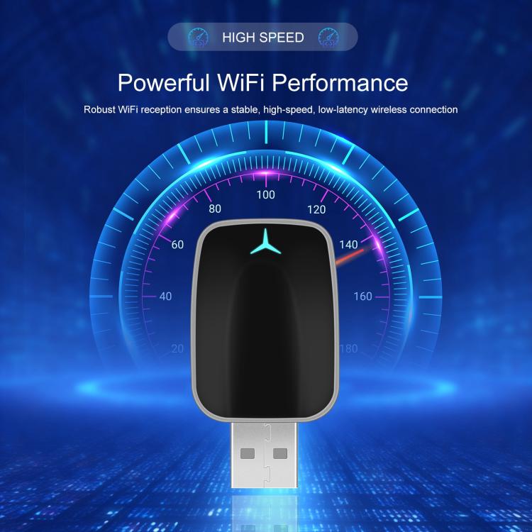 Car CarPlay and Android Auto Wired to Wireless Smart Box Adapter with Type-C Converter(Pink) - Bluetooth Adapters by buy2fix | Online Shopping UK | buy2fix