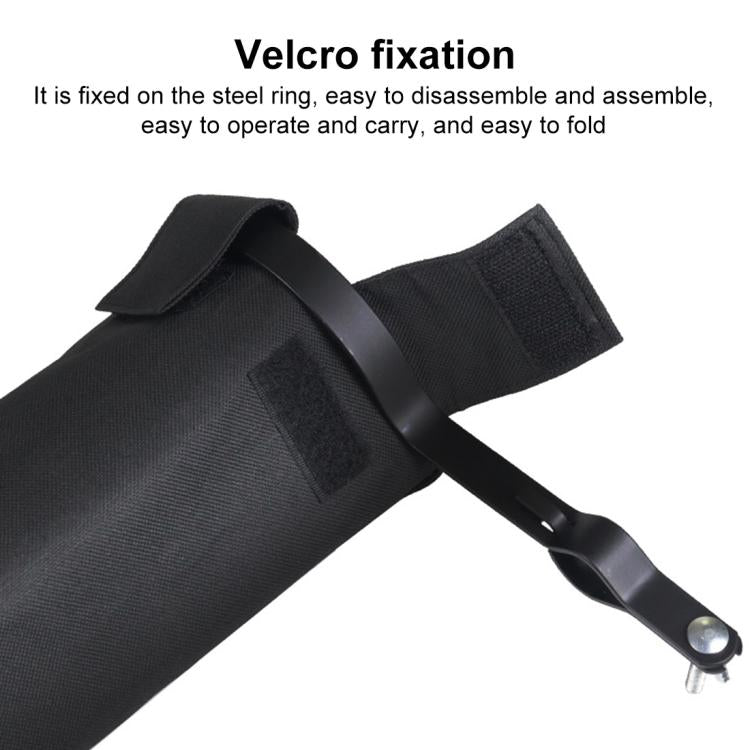 CT-824 Thickened Oxford Cloth Drum Stick Barrel Portable Drumstick Bag(Black) - Percussion Accessories by buy2fix | Online Shopping UK | buy2fix