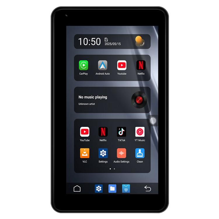 7 inch Android 15 2G+32G Car Reversing Display Monitor Screen Without Rear View Camera WiFi Version(Black) - Car Monitor by buy2fix | Online Shopping UK | buy2fix