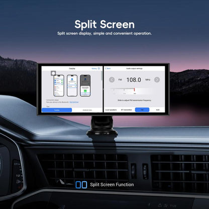 9 inch Android 15 2G+32G Car Reversing Display Monitor Screen Without Rear View Camera WiFi Version(Black) - Car Monitor by buy2fix | Online Shopping UK | buy2fix