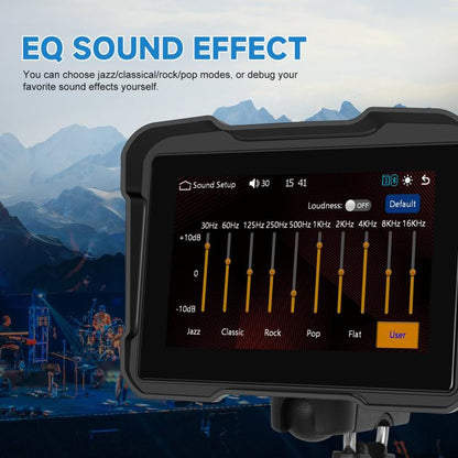 Motorcycle Wireless CarPlay and Android Auto 5 inch HD Screen Waterproof Navigator(Black) - Electrical Instruments by buy2fix | Online Shopping UK | buy2fix