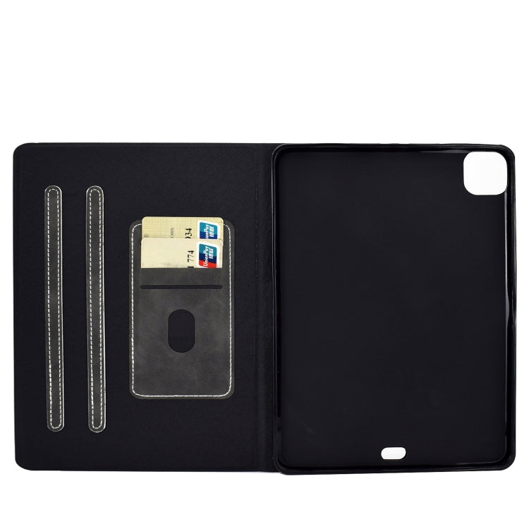 For iPad Air 2020 10.9 Cowhide Texture Horizontal Flip Leather Case with Holder & Card Slots & Sleep / Wake-up(Grey) - iPad Air (2022) / (2020) 10.9 Cases by buy2fix | Online Shopping UK | buy2fix