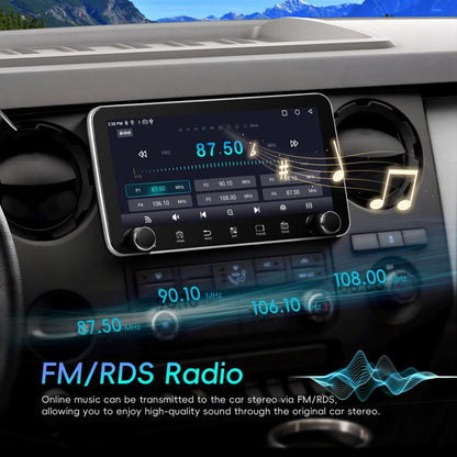 10.36 inch Screen Android 15 Car CarPlay Navigation Integrated Machine with Dual Knob, Specification:Standard - Car MP3 & MP4 & MP5 by buy2fix | Online Shopping UK | buy2fix