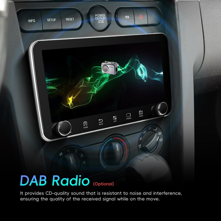 10.36 inch Screen Android 15 Car CarPlay Navigation Integrated Machine with Dual Knob, Specification:Standard - Car MP3 & MP4 & MP5 by buy2fix | Online Shopping UK | buy2fix