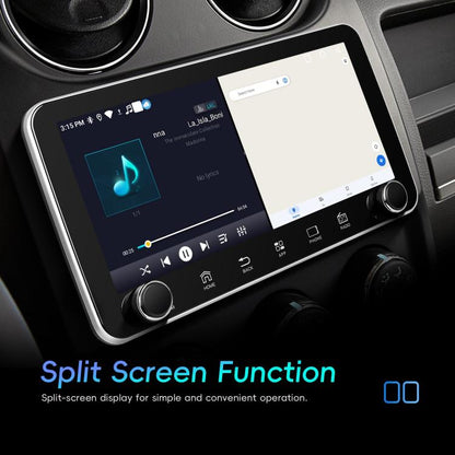 10.36 inch Screen Android 15 Car CarPlay Navigation Integrated Machine with Dual Knob, Specification:Standard+AHD+Microphone - Car MP3 & MP4 & MP5 by buy2fix | Online Shopping UK | buy2fix