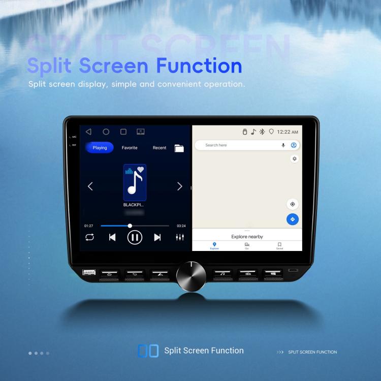 10 inch Screen Android 15 Car Navigation Audio Video Integrated Machine, Specification:Standard+AHD+Microphone - Car MP3 & MP4 & MP5 by buy2fix | Online Shopping UK | buy2fix
