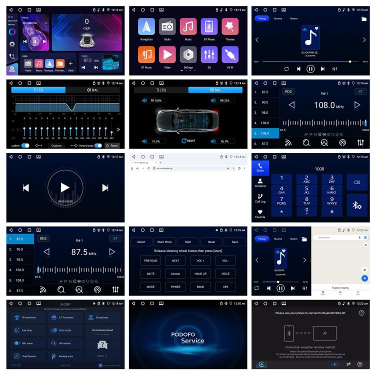 10 inch Screen Android 15 Car Navigation Audio Video Integrated Machine, Specification:Standard - Car MP3 & MP4 & MP5 by buy2fix | Online Shopping UK | buy2fix