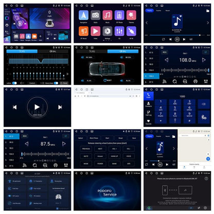 10 inch Screen Android 15 Car Navigation Audio Video Integrated Machine, Specification:Standard+AHD+Microphone - Car MP3 & MP4 & MP5 by buy2fix | Online Shopping UK | buy2fix