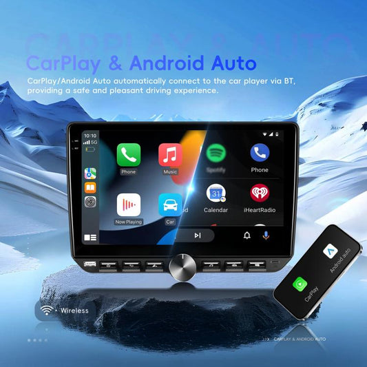 10 inch Screen Android 15 Car Navigation Audio Video Integrated Machine, Specification:Standard+AHD+Microphone - Car MP3 & MP4 & MP5 by buy2fix | Online Shopping UK | buy2fix