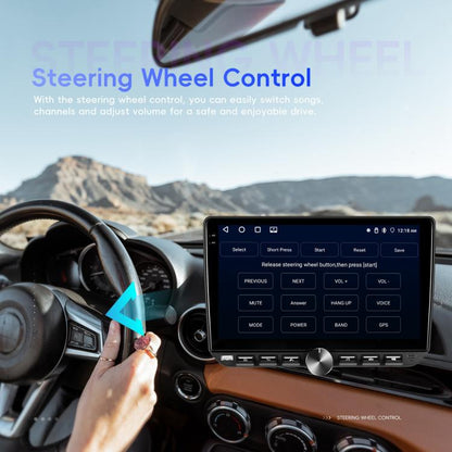 10 inch Screen Android 15 Car Navigation Audio Video Integrated Machine, Specification:Standard+AHD+Microphone - Car MP3 & MP4 & MP5 by buy2fix | Online Shopping UK | buy2fix