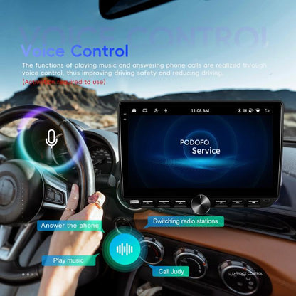 10 inch Screen Android 15 Car Navigation Audio Video Integrated Machine, Specification:Standard+AHD+Microphone - Car MP3 & MP4 & MP5 by buy2fix | Online Shopping UK | buy2fix
