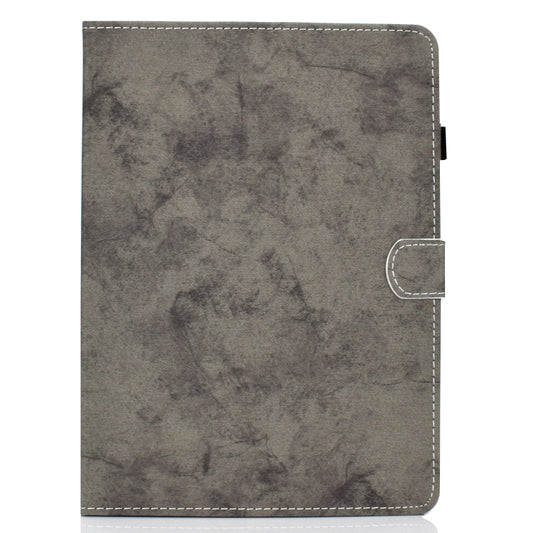 For iPad Air 2020 10.9 Marble Style Cloth Texture Leather Case with Bracket & Card Slot & Pen Slot & Anti Skid Strip(Grey) - iPad Air (2022) / (2020) 10.9 Cases by buy2fix | Online Shopping UK | buy2fix