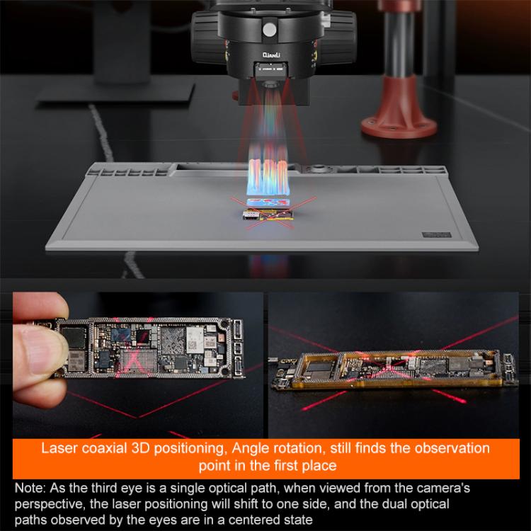 QianLi 6558 6.5X-58X Gorilla Trinocular Microscope, Plug:US Plug - Microscope Magnifier Series by QIANLI | Online Shopping UK | buy2fix