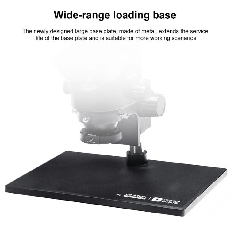 YCS 1S Max Large Base 7-45X Trinocular Microscope - Microscope Magnifier Series by buy2fix | Online Shopping UK | buy2fix