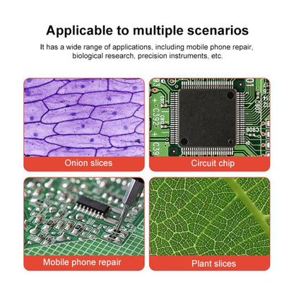 YCS 1S Max Large Base 7-45X Trinocular Microscope - Microscope Magnifier Series by buy2fix | Online Shopping UK | buy2fix