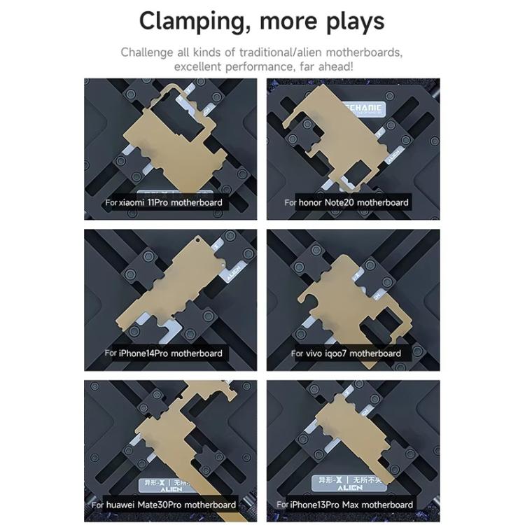 Mechanic Alien X V2.0 360 Clamping Universal Motherboard Fixture - Repair Fixture by MECHANIC | Online Shopping UK | buy2fix