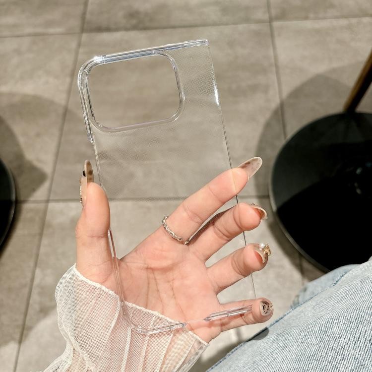 For Google Pixel 10 Pro Fold Clear PC Shockproof Phone Case(Transparent) - Google Cases by buy2fix | Online Shopping UK | buy2fix