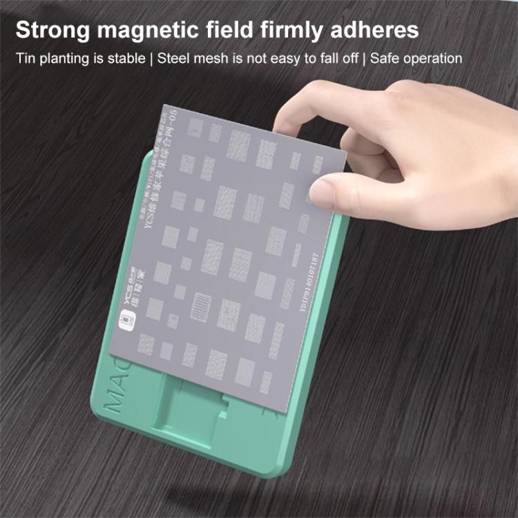 YCS YCS-T01 High Temperature Resistant Large Chip Silicone Tin Pad - Working Mat by buy2fix | Online Shopping UK | buy2fix