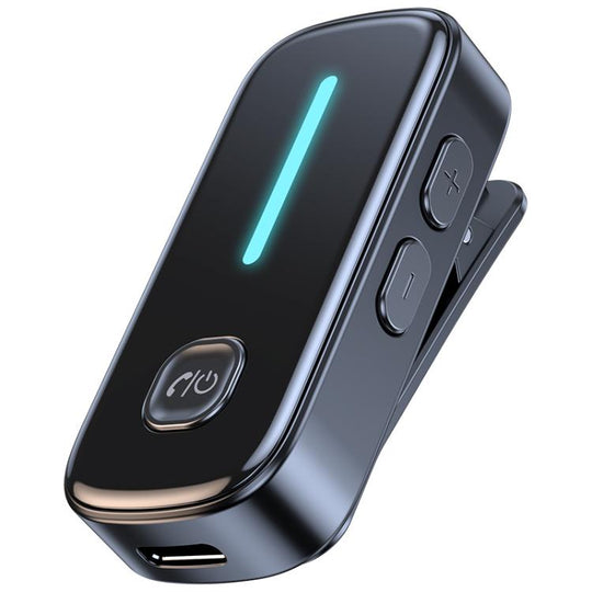 C89 2 in 1 Back Clip Wireless Audio Adapter Car 3.5mm Audio Receiver Transmitter(Black)