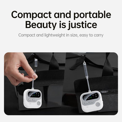 JS4 2 in 1 Car Digital Display Wireless Audio Adapter 3.5mm Audio Receiver Transmitter(White) - Audio Receiver Transmitter by buy2fix | Online Shopping UK | buy2fix