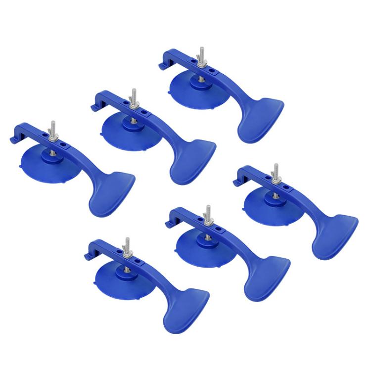 6pcs/Pack Non-marking Suction Clamp Set for Car Glass Windshield Repair(Blue) - Windscreen Wipers by buy2fix | Online Shopping UK | buy2fix