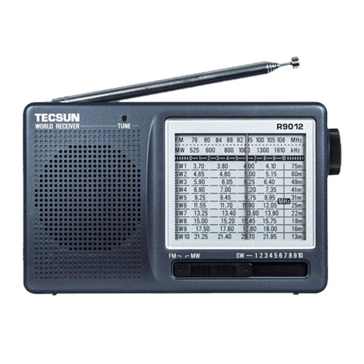 Tecsun R-9012 Portable Full Band FM Radio - Radio Player by buy2fix | Online Shopping UK | buy2fix