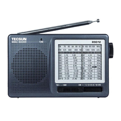 Tecsun R-9012 Portable Full Band FM Radio - Radio Player by buy2fix | Online Shopping UK | buy2fix