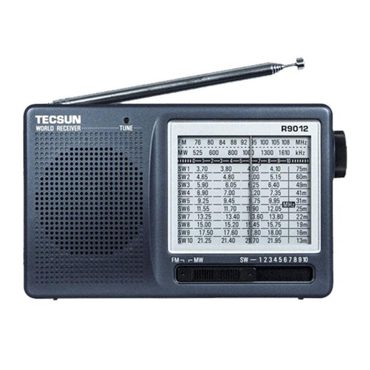 Tecsun R-9012 Portable Full Band FM Radio - Radio Player by buy2fix | Online Shopping UK | buy2fix