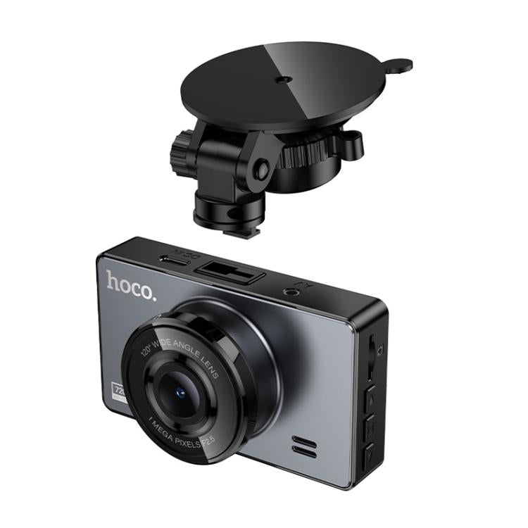 hoco DV14 3 inch IPS HD Display Driving Recorder(Metal Grey) - Car DVRs by hoco | Online Shopping UK | buy2fix