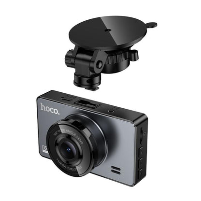 hoco DV14 3 inch IPS HD Display Driving Recorder(Metal Grey) - Car DVRs by hoco | Online Shopping UK | buy2fix
