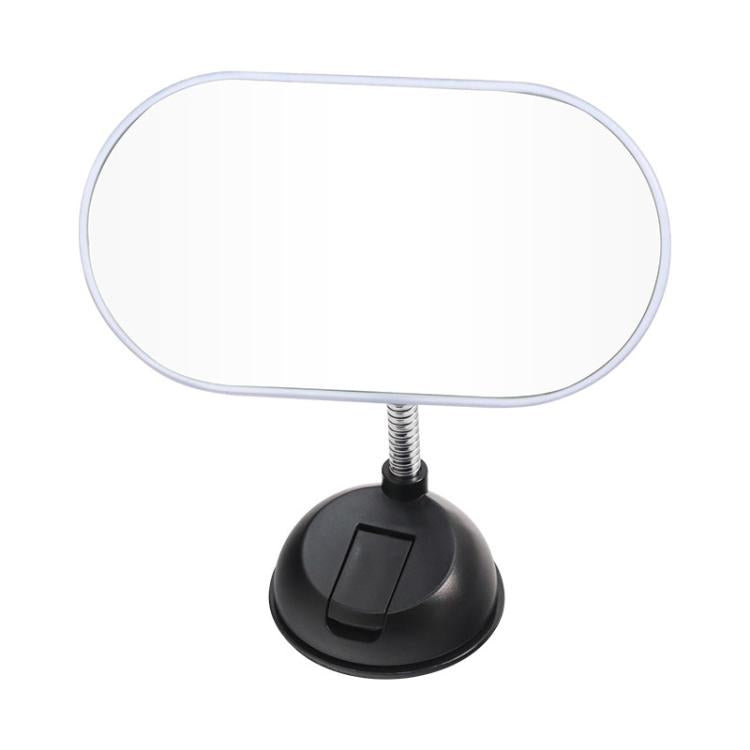 Car Suction Cup Type Wide-angle Rearview Auxiliary Mirror(Black) - Convex Mirror & Accessories by buy2fix | Online Shopping UK | buy2fix