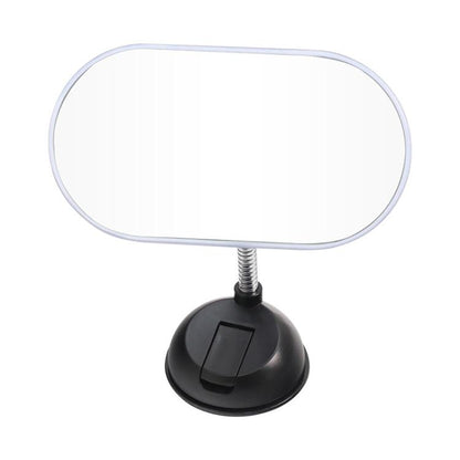 Car Suction Cup Type Wide-angle Rearview Auxiliary Mirror(Black) - Convex Mirror & Accessories by buy2fix | Online Shopping UK | buy2fix