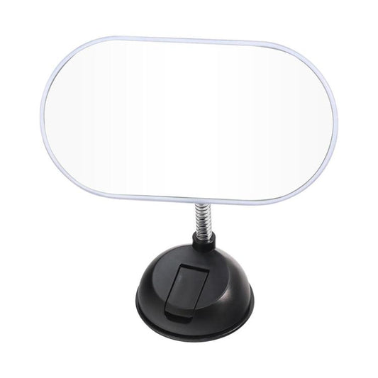 Car Suction Cup Type Wide-angle Rearview Auxiliary Mirror(Black) - Convex Mirror & Accessories by buy2fix | Online Shopping UK | buy2fix