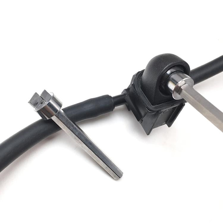 Car Wiper Fan Nozzle Adjuster Windshield Washer Nozzle Adjustment Tool for Mercedes-Benz W204 W207 W212 W218(Silver) - Windscreen Wipers by buy2fix | Online Shopping UK | buy2fix