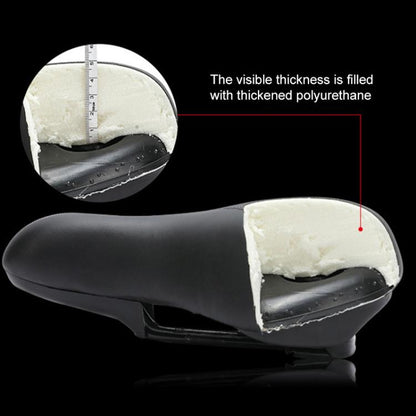 Mountain Bike Shock-absorbing Spring Seat Saddle(Black) - Bicycle Saddle by buy2fix | Online Shopping UK | buy2fix