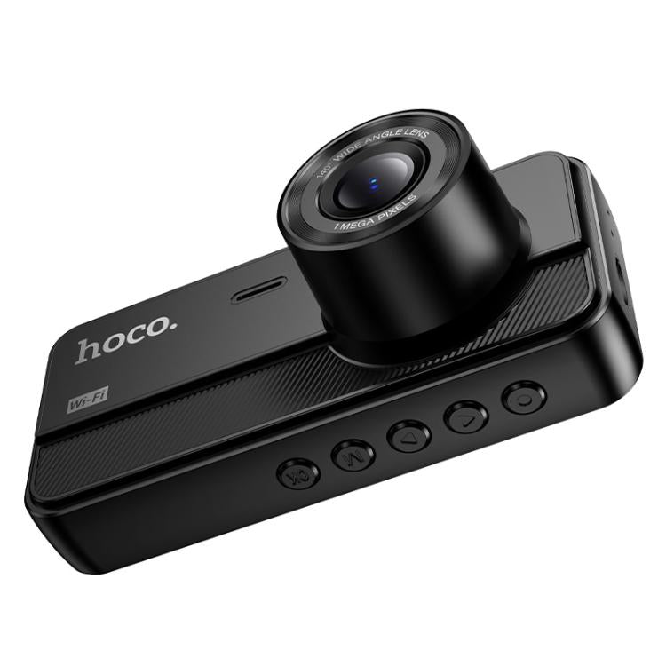 hoco DV15 2 inch Screen Display Three-way Driving Recorder(Black) - Car DVRs by hoco | Online Shopping UK | buy2fix