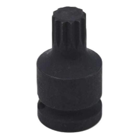 Brake Pad Screw Disassembly Tool Screw Removal Sleeve 14mm Triple Square XZN Socket for Volkswagen / Audi(Black) - Hand Tool Sets by buy2fix | Online Shopping UK | buy2fix