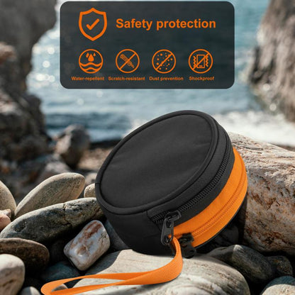 For Solis Lite Mobile WiFi Router Portable Storage Bag Nylon Accessory Bag(Orange Black) - Wireless Routers by buy2fix | Online Shopping UK | buy2fix