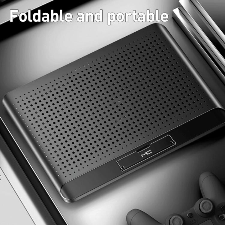 NUOXI Q5A 6-Speed Adjustable 6-Core Large Fan Cooling Pad(Black) - Cooling Pads by NUOXI | Online Shopping UK | buy2fix