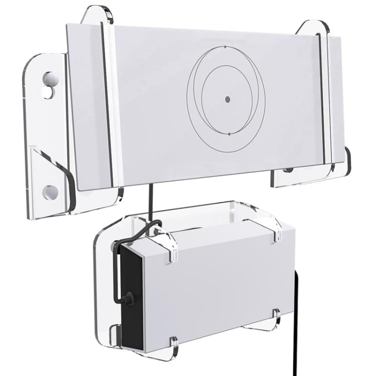For Starlink Gen 3 Router Acrylic Separable Wall-mounted Bracket(Transparent) - Wireless Routers by buy2fix | Online Shopping UK | buy2fix