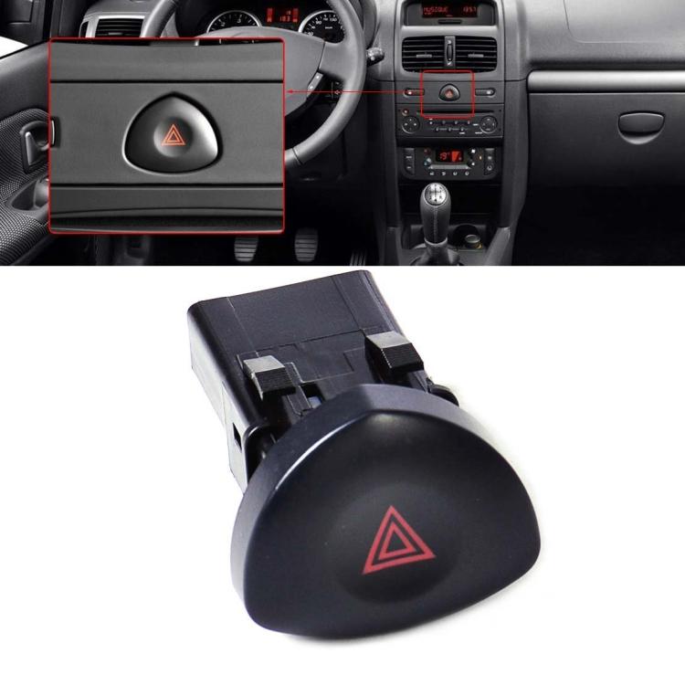 For Renault / Opel Car Hazard Warning Emergency Light Switch Button 8200442723 - Others by buy2fix | Online Shopping UK | buy2fix